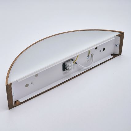 Brilagi - Applique murale LED CARVALHO 1xE27/15W/230V chêne cerisier
