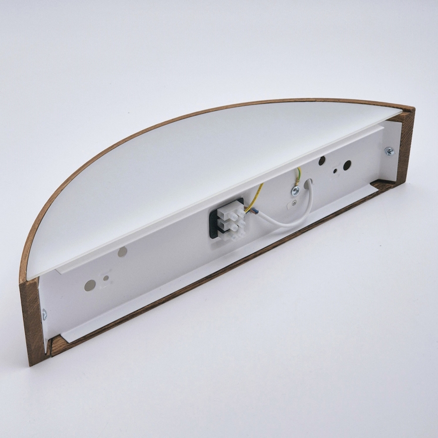Brilagi - Applique murale LED CARVALHO 1xE27/15W/230V chêne cerisier