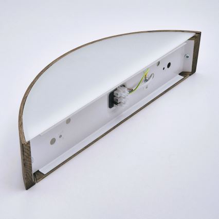 Brilagi - Applique murale LED CARVALHO 1xE27/15W/230V chêne/noyer