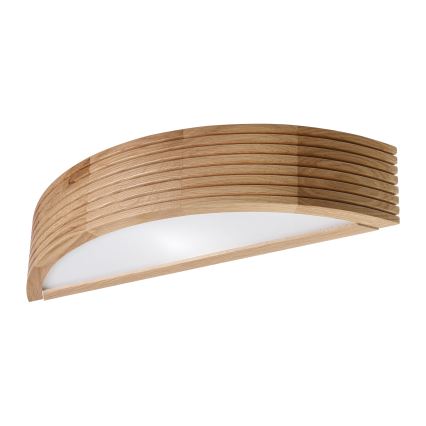 Brilagi - Applique murale LED CARVALHO MODERN 1xE27/60W/230V chêne