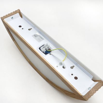 Brilagi - Applique murale LED CARVALHO MODERN 1xE27/60W/230V chêne