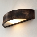 Brilagi - Applique murale LED CARVALHO SMOKEY 1xE27/60W/230V chêne