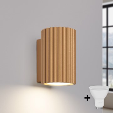Brilagi - Applique murale LED CRESTO 1xGU10/10W/230V 10 cm dorée