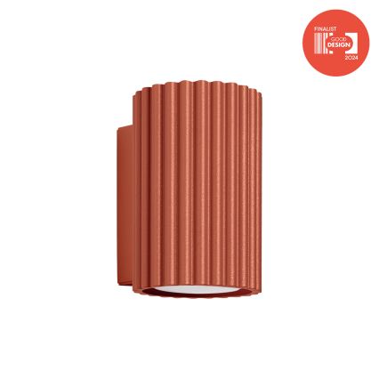 Brilagi - Applique murale LED CRESTO 1xGU10/10W/230V 10 cm rouge