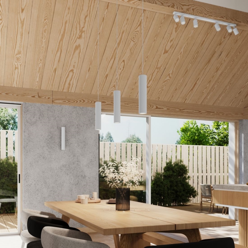 Brilagi - Applique murale LED CRESTO 2x GU10/10W/230V 20 cm blanche