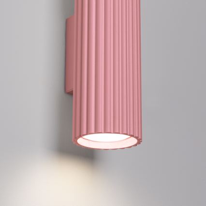Brilagi - Applique murale LED CRESTO 2x GU10/10W/230V, 30 cm, rose
