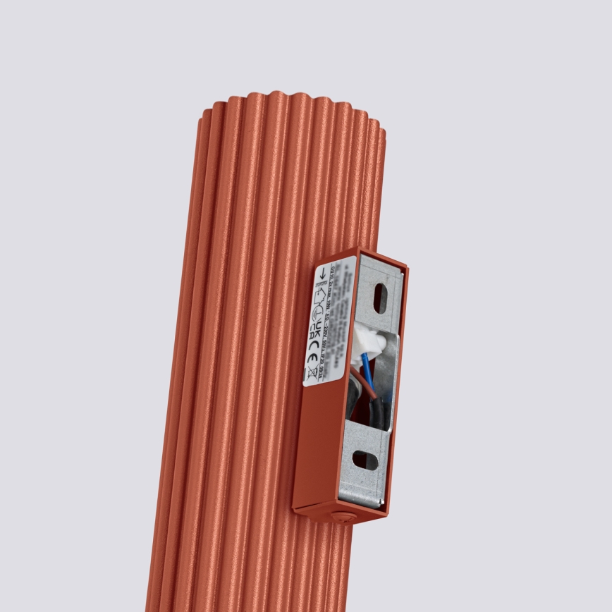 Brilagi - Applique murale LED CRESTO 2xGU10/10W/230V 20 cm rouge