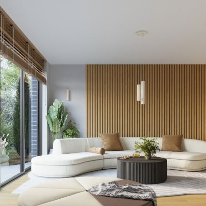 Brilagi - Applique murale LED CRESTO 2xGU10/10W/230V 30 cm crème