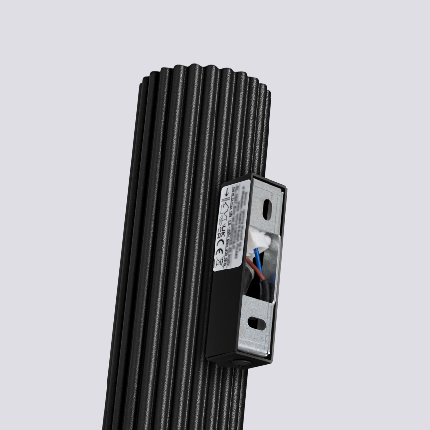 Brilagi - Applique murale LED CRESTO 2xGU10/10W/230V 30 cm noire