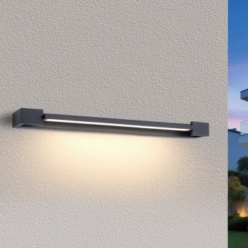 Brilagi - Applique murale LED d'extérieur AQUA LINE 24W 230V, 90 cm, IP44, anthracite, IRC 90