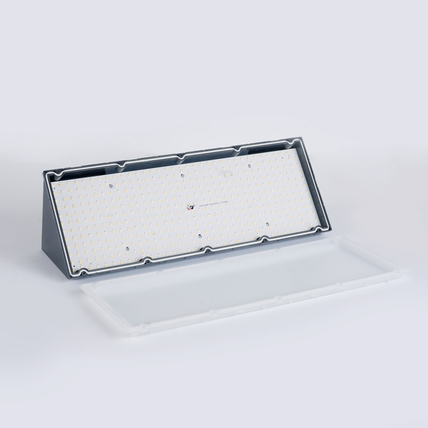 Brilagi - Applique murale extérieure LED avec capteur TRIANGLE LED/42W/230V 45 cm anthracite IP65