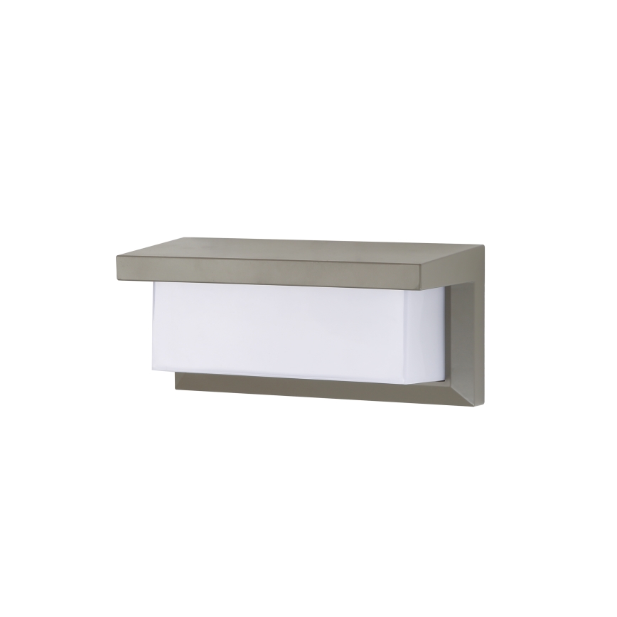 Brilagi - Applique murale d'extérieur LED à intensité variable BRICKY 1xE27/6W/230V 2700-6500K IP54 gris