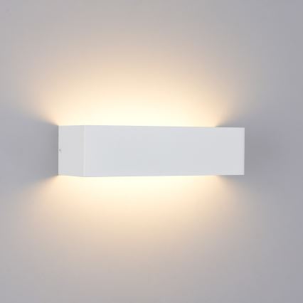 Brilagi - Applique murale LED d'extérieur DONNANI LED/12W/230V 30 cm blanche IP44
