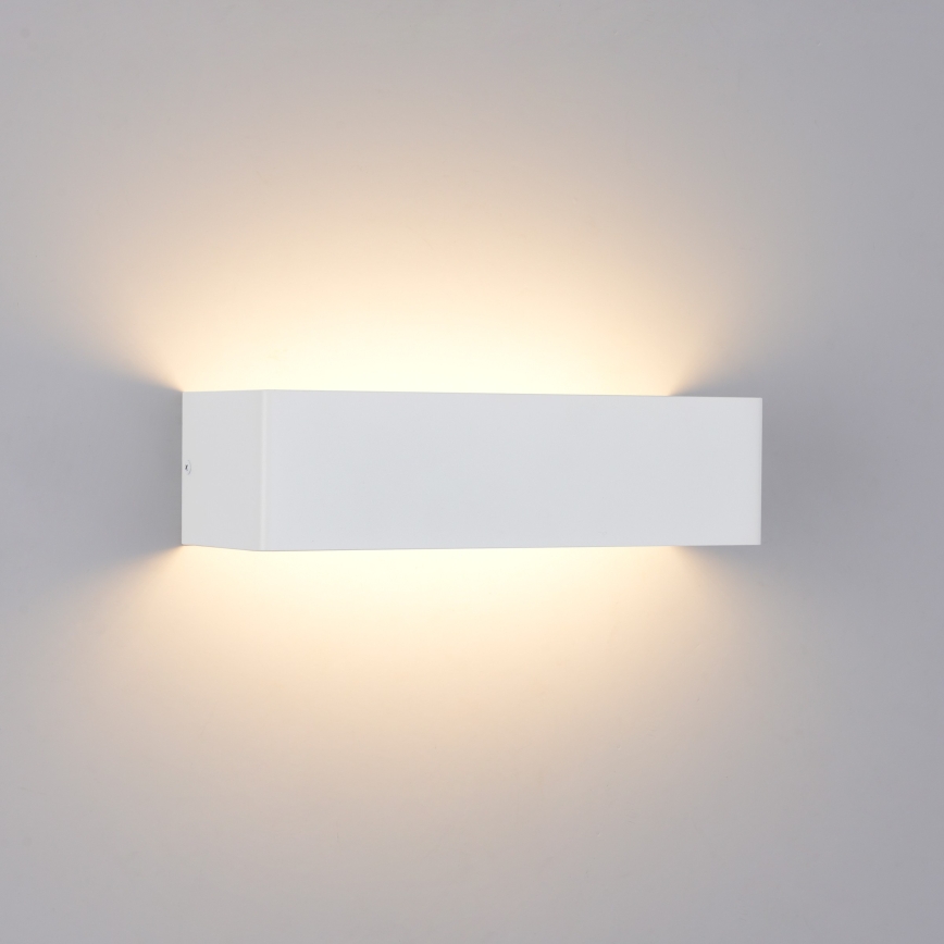 Brilagi - Applique murale LED d'extérieur DONNANI LED/12W/230V 30 cm blanche IP44