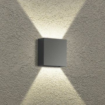 Brilagi - Applique murale LED d'extérieur DOUBLERAY LED/4W/230V anthracite IP65