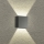 Brilagi - Applique murale LED d'extérieur DOUBLERAY LED/4W/230V anthracite IP65