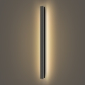 Brilagi - Applique murale LED d'extérieur LINEAR LED/22W/230V 3000K IP65 100 cm noire IRC 90