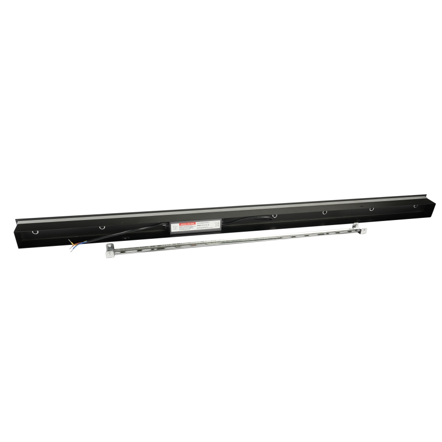 Brilagi - Applique murale LED d'extérieur LINEAR LED/22W/230V 3000K IP65 100 cm noire IRC 90