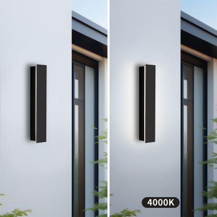 Brilagi - Applique murale d'extérieur LINEAR LED/8W/230V 4000K IP65 30 cm noir IRC 90