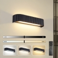 BRILAGI - Applique murale LED dimmable FALCON MODERN LED/14W/230V 3000-6000K 40 cm noire + télécommande