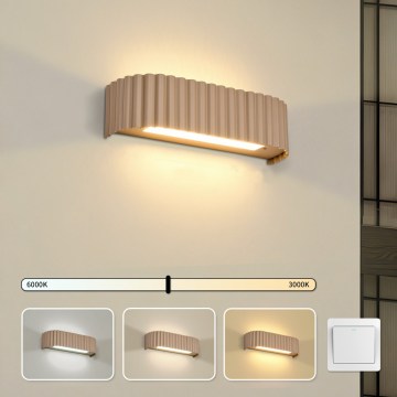 Brilagi - Applique murale LED FALCON MODERN LED/10W/230V 30 cm 3000/4500/6000K beige