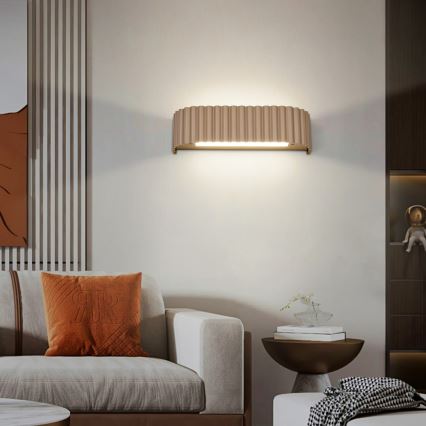 Brilagi - Applique murale LED FALCON MODERN LED/10W/230V 30 cm 3000/4500/6000K beige