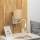 Brilagi - Applique murale LED flexible NUBILA 1xE27/25W/230V + LED/3W blanc/marron clair