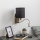 Brilagi - Applique murale LED flexible NUBILA 1xE27/25W/230V + LED/3W chrome mat/noir