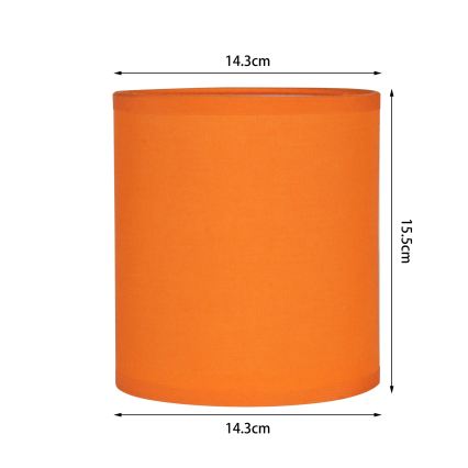 Brilagi - Applique murale LED flexible NUBILA 1xE27/25W/230V + LED/3W chrome mat/orange