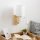 Brilagi - Applique murale LED flexible NUBILA WOOD 1xE27/25W/230V + LED/3W chêne/blanc