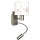 Brilagi - Applique murale LED flexible pour enfants BOBO 1xE27/25W/230V + LED/3W chrome mat/crème/motifs lapins