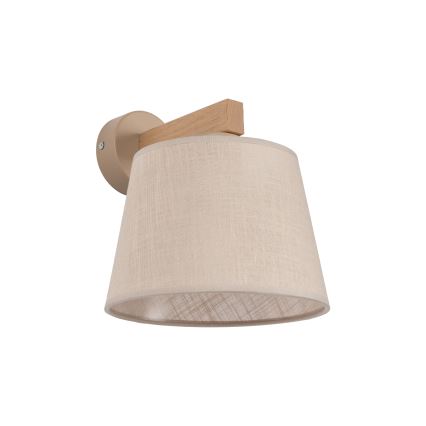BRILAGI - Applique murale LED LATTE SABIA 1xE27/15W/230V pin/beige