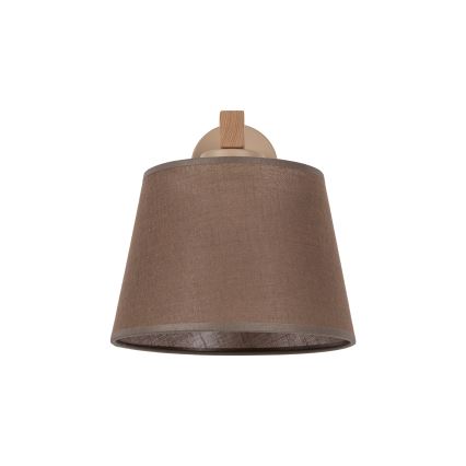 BRILAGI - applique murale LED LATTE SABIA 1xE27/15W/230V pin/marron
