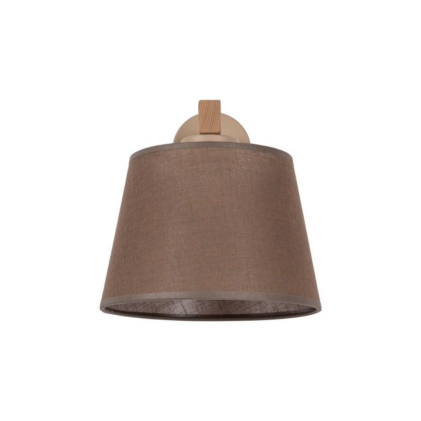 BRILAGI - applique murale LED LATTE SABIA 1xE27/15W/230V pin/marron