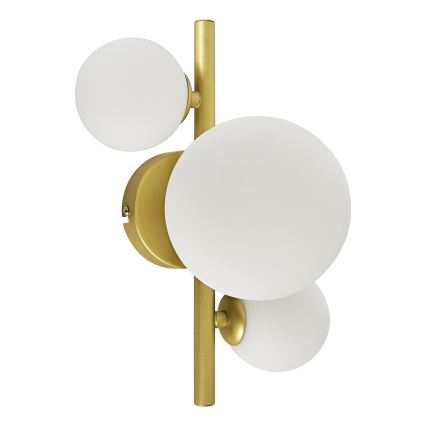 Brilagi - Applique murale LED MILLA 3xG9/3W/230V doré/blanc