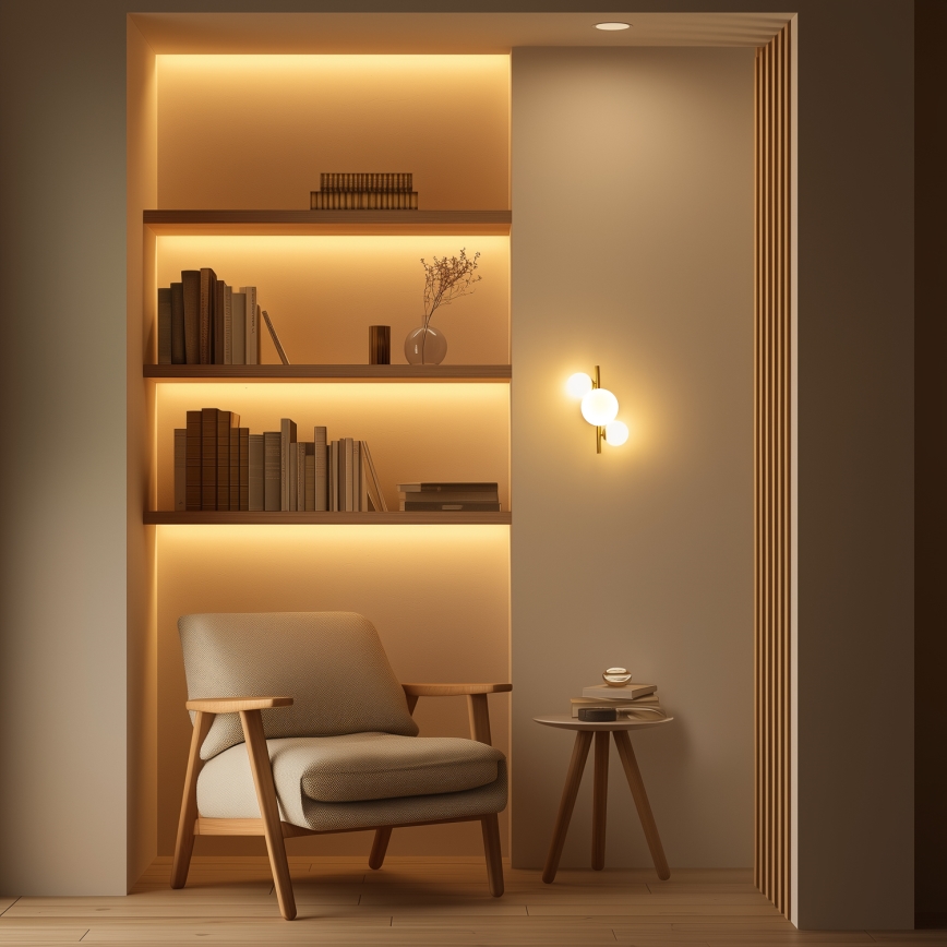 Brilagi - Applique murale LED MILLA 3xG9/3W/230V doré/blanc