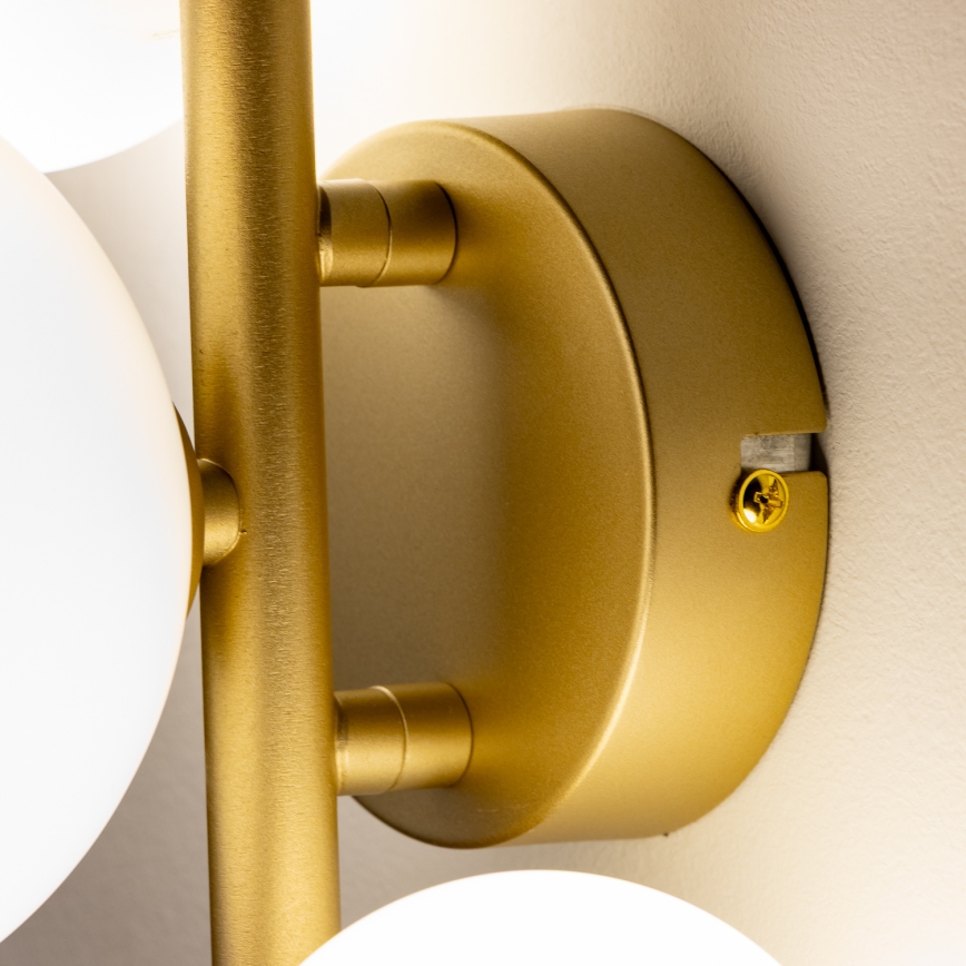 Brilagi - Applique murale LED MILLA 3xG9/3W/230V doré/blanc