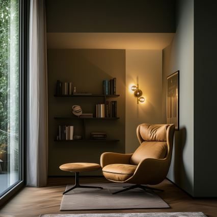 Brilagi - Applique murale LED MILLA 3xG9/3W/230V doré/fumé