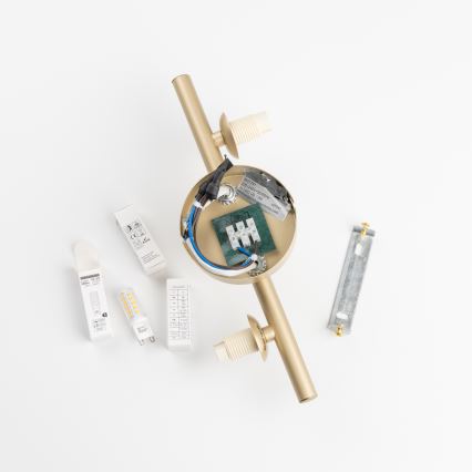 Brilagi - Applique murale LED MILLA 3xG9/3W/230V doré/fumé