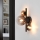 Brilagi - Applique murale LED MILLA 3xG9/3W/230V marron/marron fumé