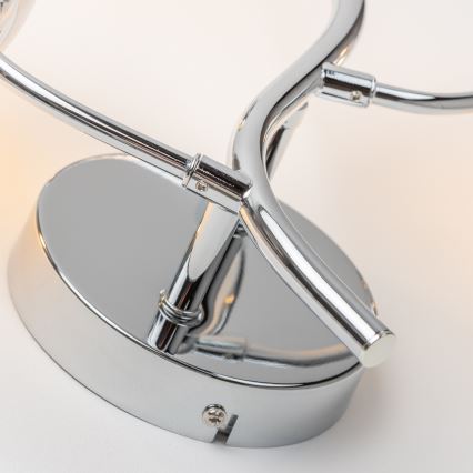 Brilagi - Applique murale LED MISTEL 3xG9/3W/230V chromé noir/fumé