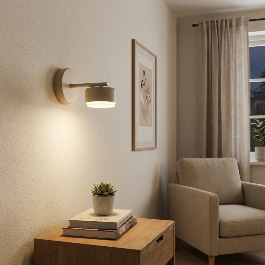 Brilagi - Applique murale LED MONO 1xGX53/30W/230V beige
