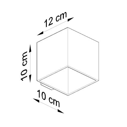 Brilagi -  Applique murale LED MURO 1xG9/3,5W/230V