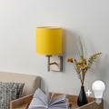 BRILAGI - Applique murale LED NUBILA 1xE27/60W/230V chrome mat/jaune