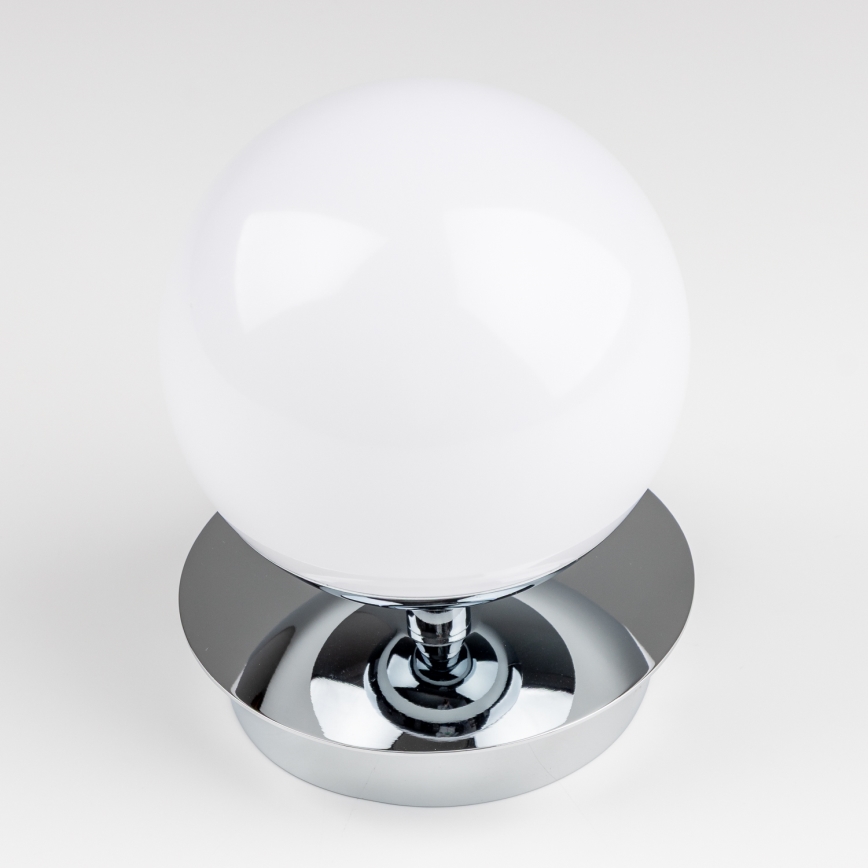 Brilagi - Applique murale LED BALL, 6W, 230V, 3000/4000/6500K, IP44, chrome brillant