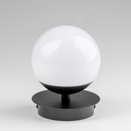 Brilagi - Applique murale LED BALL pour salle de bains, 6W, 230V, 3000/4000/6500K, IP44, noire