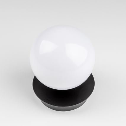 Brilagi - Applique murale LED BALL pour salle de bains, 6W, 230V, 3000/4000/6500K, IP44, noire
