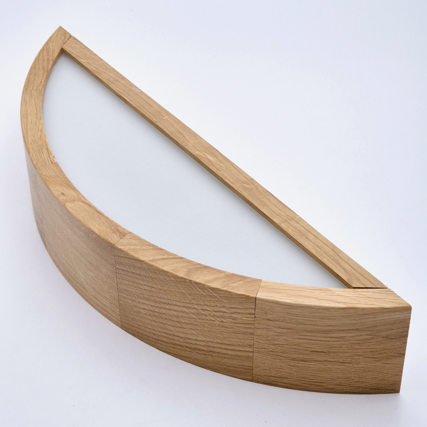 Brilagi - Applique murale LED RGBW dimmable CARVALHO 1xE27/15W/230V 2700-6500K Wi-Fi chêne