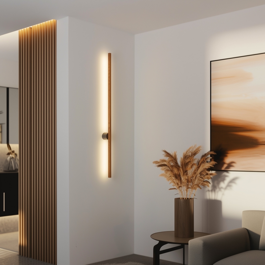 Brilagi - Applique murale LED WOODY LINE LED/7W/230V 4000K 60 cm chêne/cerisier