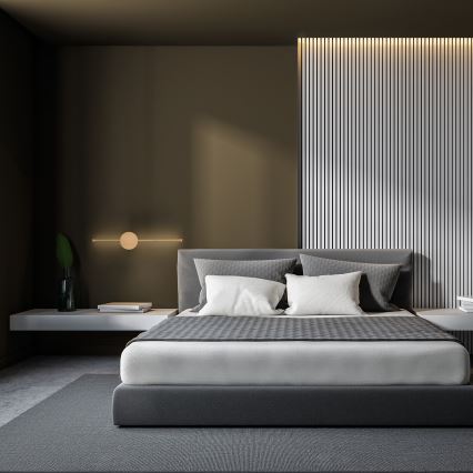 Brilagi - Applique murale LUGO DUE LED/9W/230V décor en chêne
